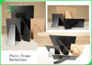 ISO 3MM 3.5MM Uncoated Grey Booking Binding Board For Photo Frame Backplane