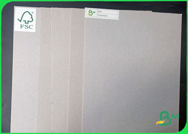 FSC Support Quality Stability 1.3 - 2.5mm Grey Booking Binding Board For Packing