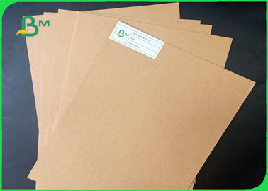 250gsm - 400gsm Good Toughness Natural Brown Kraft Liner Paper For Packing