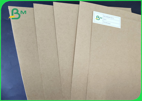 ISO 70 * 100CM Brown Kraft Liner Board Natural ColorTear Resistant In Rolls