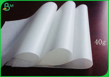 Foodgrade 40GSM Coated One Side White Paper With 1020mm For Wrapping Sugar