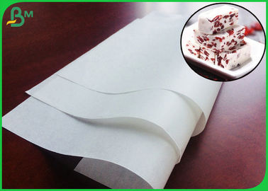 Foodgrade 40GSM Coated One Side White Paper With 1020mm For Wrapping Sugar