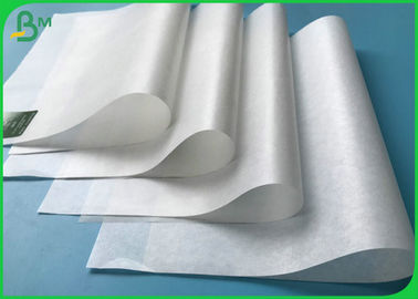 Food Grade MG MF 35GSM 40GSM White Kraft Paper Jumbo Roll FDA Approved