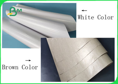 White Color 45 / 50GSM MG Kraft Paper FDA Approved For Drying Agent Packing