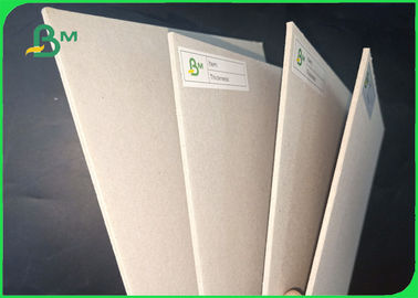 Thickness 2.5mm / 1623gsm Wear-Resistant Double Grey Chipboard For Liner