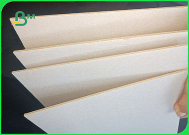 Thickness 2.5mm / 1623gsm Wear-Resistant Double Grey Chipboard For Liner