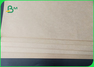 Width 70×100cm Tear Resistant Smooth Surface 70 - 80g Brown FDA Kraft Paper In Roll