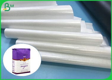 Greaseproof Food Grade 60gsm+10g PE Coated Paper For Food Packages