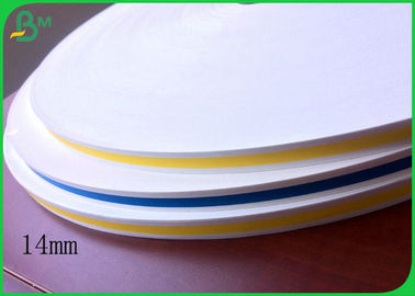 14MM 120GSM Straw Paper Roll With Color Printing Food Grade Material