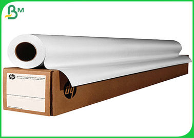 Good Strength 80gsm White Inkjet Plotter Paper Roll For Garment Cutting System