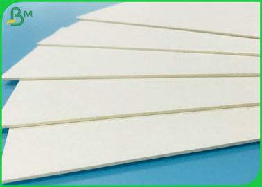 Uncoated 220G 270G 320G 350G White Coaster Paper / Absorbent Paper 0.4mm - 2mm Thick