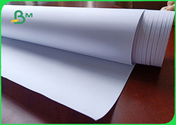 80gsm ISO Approved Smooth And Not Easy To Deform CAD Plotter Paper In Roll
