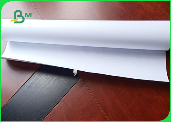 80gsm ISO Approved Smooth And Not Easy To Deform CAD Plotter Paper In Roll