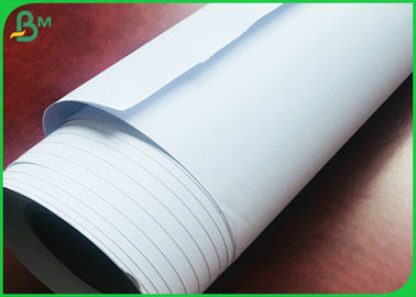 80GSM Inkjet CAD Paper 155cm 170cm Wide Format Plotter Paper Roll Custom Width