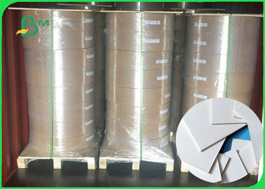 Width 200mm Durable And High Water Absorbability White Coaster Paper In Roll