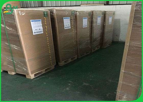 70 * 100cm 200gsm - 400gsm ISO SGS Brown Kraft Board For Making Boxes