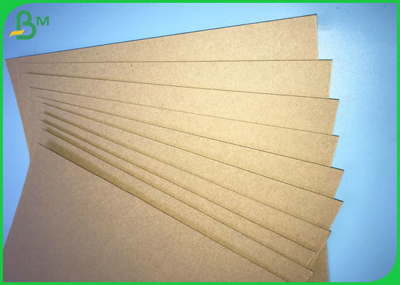 70 * 100cm 200gsm - 400gsm ISO SGS Brown Kraft Board For Making Boxes