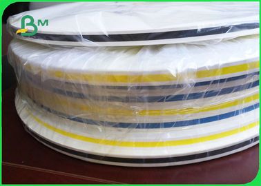 FDA Ink Striped Straw Paper 100% Chemical Free Recyclable 60gsm 120gsm