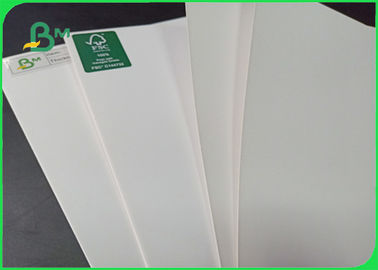 300 - 500gsm Whiteness Is Over 95%  Hight Thickness Ivory Board For Boxs