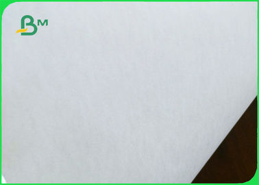 Width 24 / 36 Inch Wood Pulp Smooth Inkjet Plotter Paper For Garments Industry