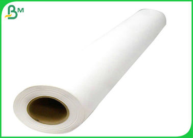 A0 80gsm 36inch * 150m Inkjet Plotter Paper Roll For Canon Plotter Printer