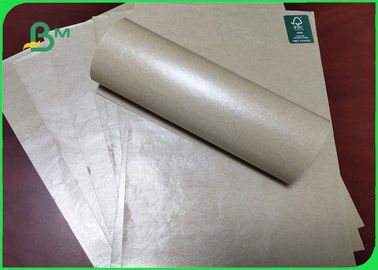 Greaseproof Brown Color 50 + 10G PE Coated One Side Paper For Food Packaging