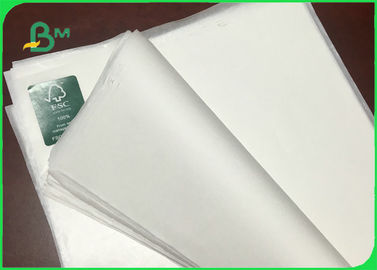 30gsm 35 gsm Food Grade Uncoated White Sack Kraft Paper FDA EU SGS Certified