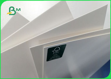 FSC Certified Good Bulk Thickness 250gsm 270gsm 300gsm C1S Ivory Board Paper Fold In Roll