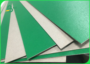 1 . 2 mm Good Stiffness Green Book Binding Board One Side Grey Board