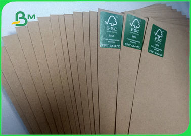 Width 70×100cm Recycle Pulp 110gsm - 220gsm Kraft Liner Paper For Packing