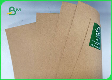 Width 70×100cm Recycle Pulp 110gsm - 220gsm Kraft Liner Paper For Packing