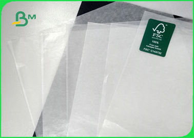 26gsm To 50gsm Non - Polluting Greaseproof White Kraft Paper For Bacon Packaging