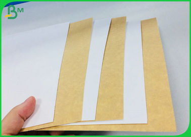 One Side Coated 250g 325g White Back Kraft Paper For Making French Fries Box