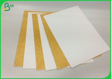 One Side Coated 250g 325g White Back Kraft Paper For Making French Fries Box