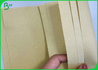 Recycled Pulp 50gsm Brown Kraft Paper Roll , Virgin Kraft Liner Board