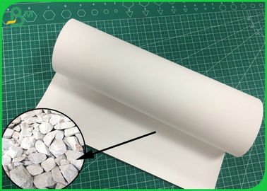 Waterproof And Durable 100UM 120UM 140UM Stone Paper Roll For Notebook