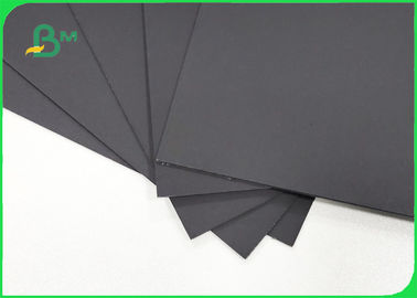 All Black 400g 700g Stiff Paperboard Grade AA With 640mm 700mm For Necklace Box