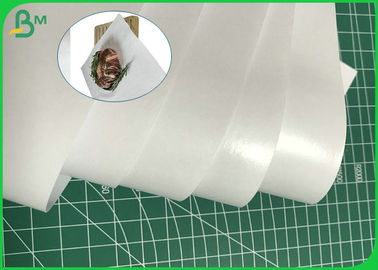 100% Natural Pulp 70gsm + 10g PE Coated White Butcher Paper For Wrapping Meat