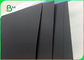 350gr 400gr Wood / Recycle Pulp Stable No Fading Black Cardboard For High - Grade Box