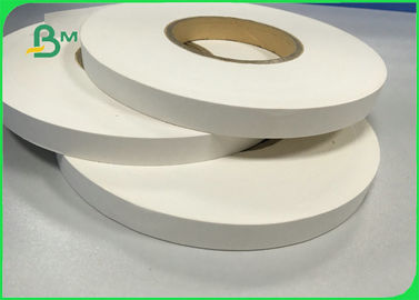 60gsm 120gsm White Printable Slitted Paper Roll Food Grade For Paper Straw