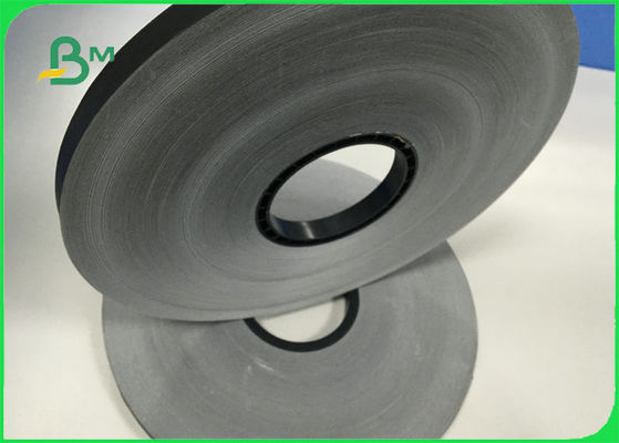 60gsm Food Grade Printable Black Slitted Paper Roll For Drinking FDA