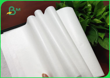 Bleached White Color MG MF Kraft Paper Grease Proof Food Grade In Jumbo Rolls