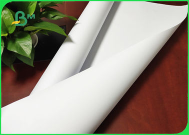 White Paper 20LB Bond Rolls With 2'' Paper Core For HP Length Custom - Made