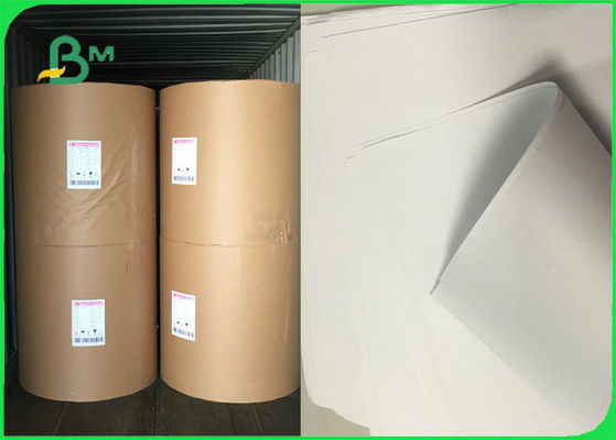 80gsm 100gsm White Woodfree Paper Uncoated For Textbooks Customized