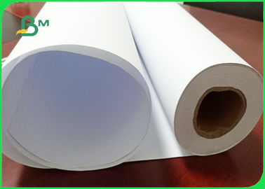 20# / 75gsm Clear Pattern Smooth Inkjet Plotter Paper ( 2&quot; Core ) For CAD Drawing