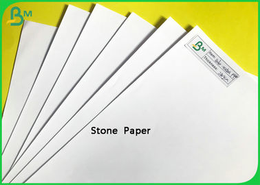 Synthetic Stone Paper Untearable 120 gr 144 gr 168 gr White Rice Paper Rolls