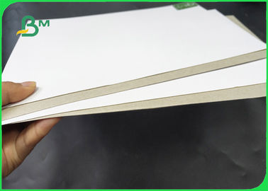 350gr 450gr Duplex Cardboard Grade AA Stiffness One Side Grey For Gift Box