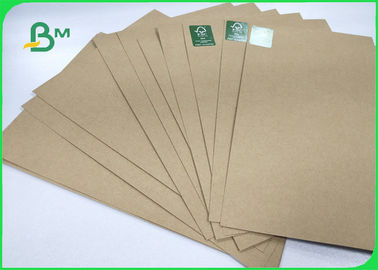 FSC &amp; SGS 50g to 80g Kraft Liner Paper Food Grade Virgin Wood 28 * 39 inch