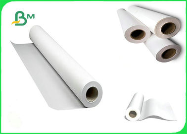 70gsm 62 Inch 72 Inch White Inkjet CAD Plotter Paper Roll For Garment Factory