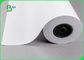 20LB 75GSM White Inkjet Bond Paper Rolls With 2 Inch Cores For HP Printers